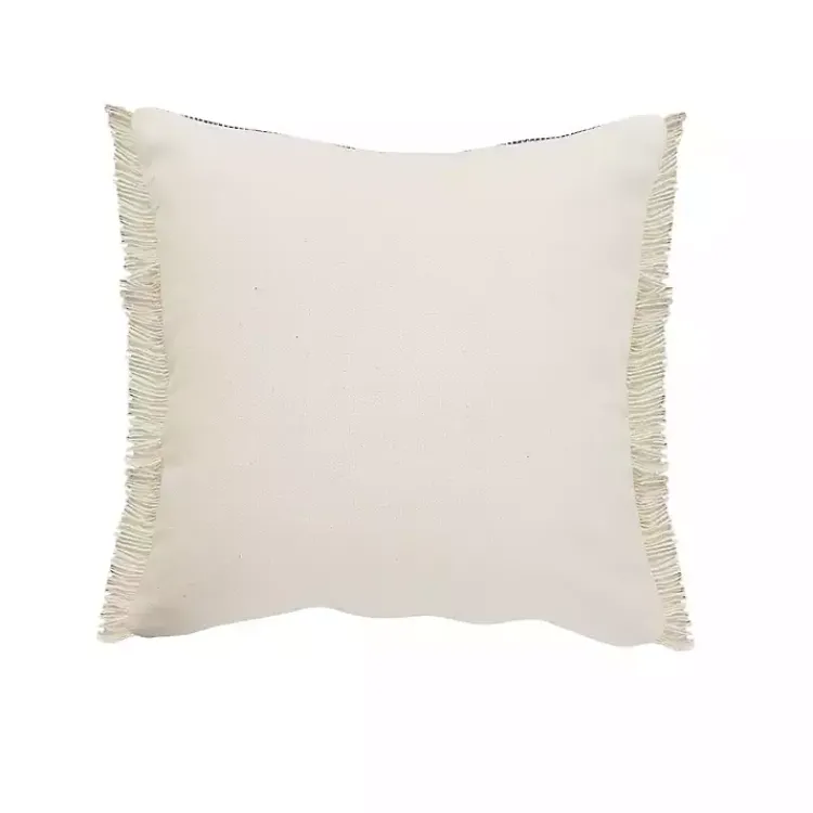 Pillows>Kirklands Home Denim Blue Braided Stripe Throw Pillow, 24 in.