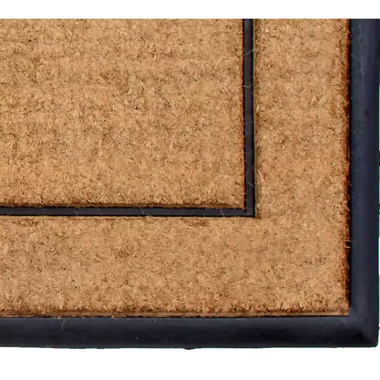 Kirklands Home Double Border Doormat, 48x24 in. Outlet