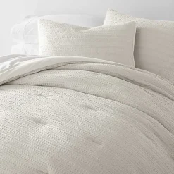 Kirklands Home Dune Waffle Ultra-Soft 3-pc. Twin Comforter Set Ivory
