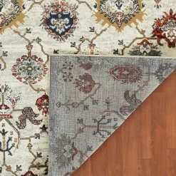 Kirklands Home Elina Beige Area Rug, 5x7 Tan