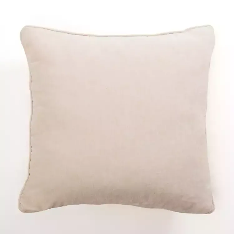 Pillows>Kirklands Home Embroidered Cats Chenille Pillow