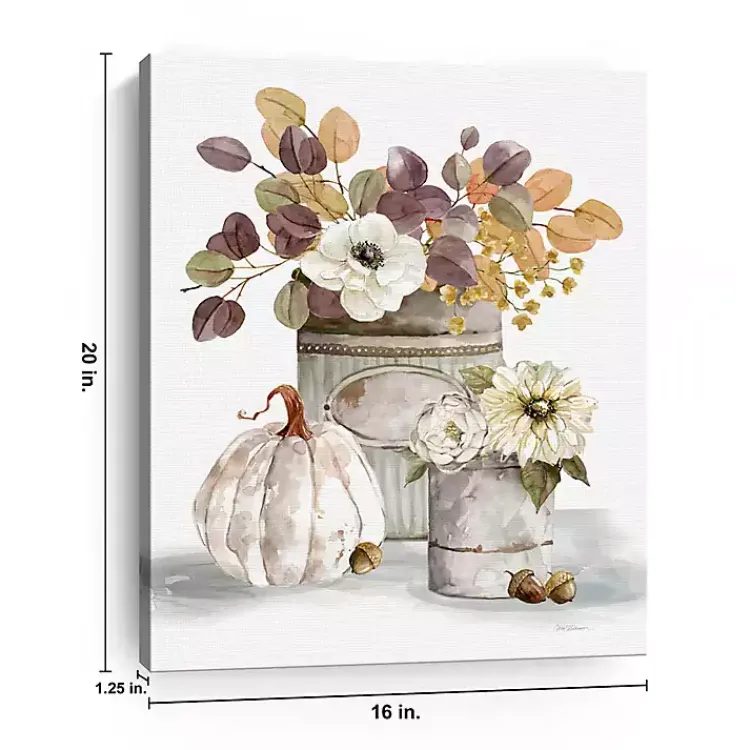 Fall>Kirklands Home Fall Florals Canvas Art Print, 16x20 in.