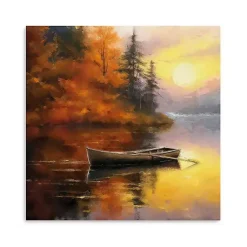 Fall>Kirklands Home Fall Sunset Canvas Art Print, 40x40 in.