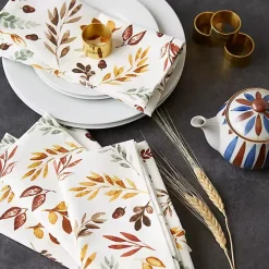 Kirklands Home Falling Leaves Napkins, Set of 6 Clearance