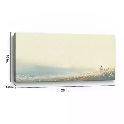 Kirklands Home Far Green Hill Canvas Art Print, 10x20 Multi Hot