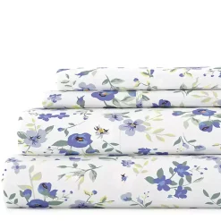 Kirklands Home Floral Farmhouse 4-pc. Queen Sheet Set