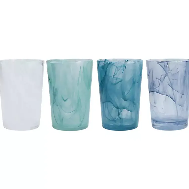 Kirklands Home Fortessa Swirl Tall Glasses, Set of 6 Blue Online
