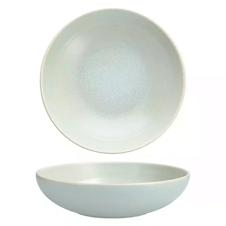 Kirklands Home Fortessa Cypress Ceramic Pasta Bowls, Set of 4 Blue Online
