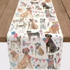Kirklands Home Fourth of July Patriotic Pups Table Runner, 90 in. Sale