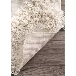 Kirklands Home Francis Shaggy Diamond Trellis Area Rug, 7x9
