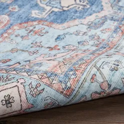 Kirklands Home Fulton Medallion Area Rug, 5x7 Blue Sale