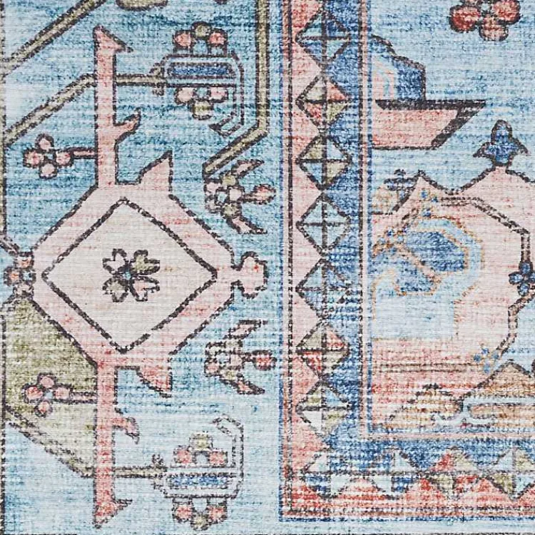 Kirklands Home Fulton Medallion Area Rug, 7x9 Blue