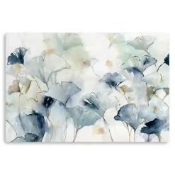 Kirklands Home Glorious Ginkgo Giclee Canvas Art Print, 60x40 in. Blue Hot
