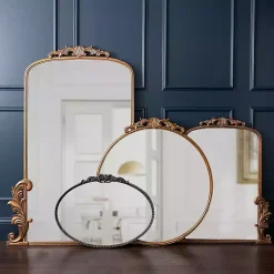 Kirklands Home Gold Bordeaux Ornate Scroll Mirror Discount