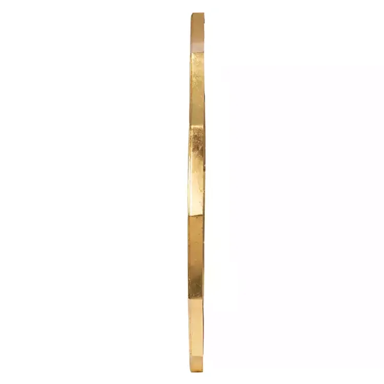 Kirklands Home Gold Curved Sunburst Wall Mirror Outlet