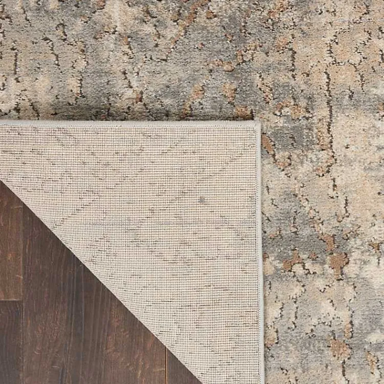 Kirklands Home Gray and Beige Tally Textured Area Rug, 7x9 Hot