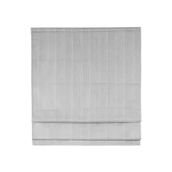 Kirklands Home Basketweave Cordless Roman Shade, 33 in. Gray Discount