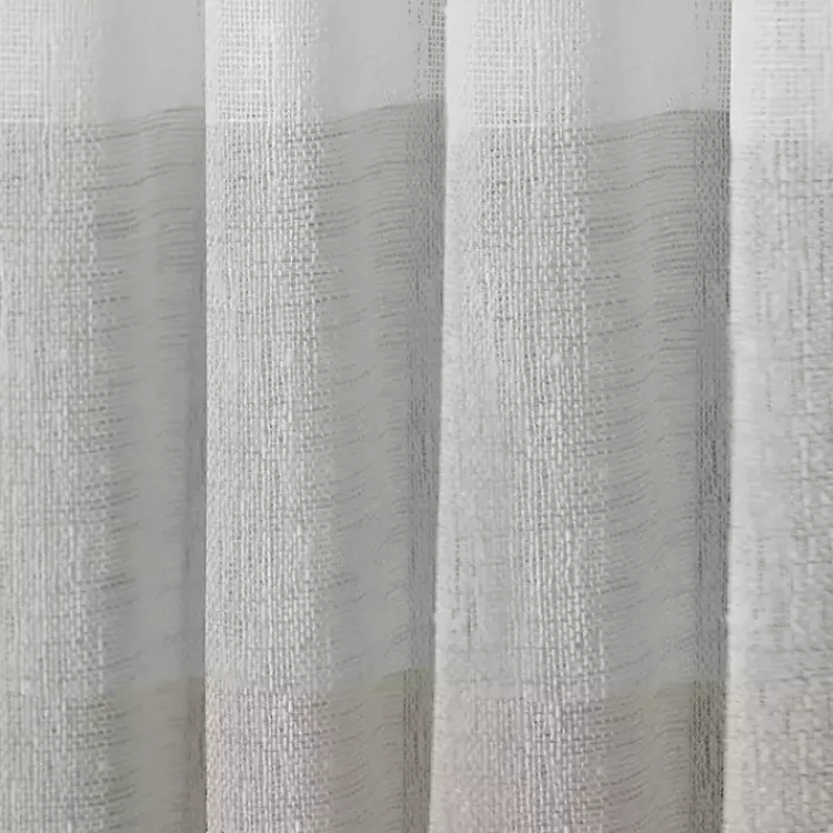 Kirklands Home Becky Curtain Panel Set, 96 in. Gray Outlet
