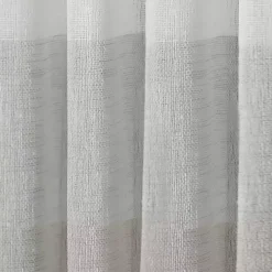 Kirklands Home Gray Becky Curtain Panel Set, 108 in. Clearance