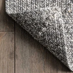 Kirklands Home Braided Lefebvre Area Rug, 10x14 Gray