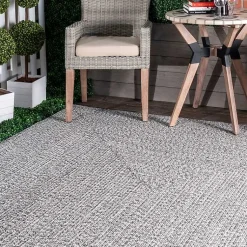 Kirklands Home Braided Lefebvre Area Rug, 12x18 Gray Clearance