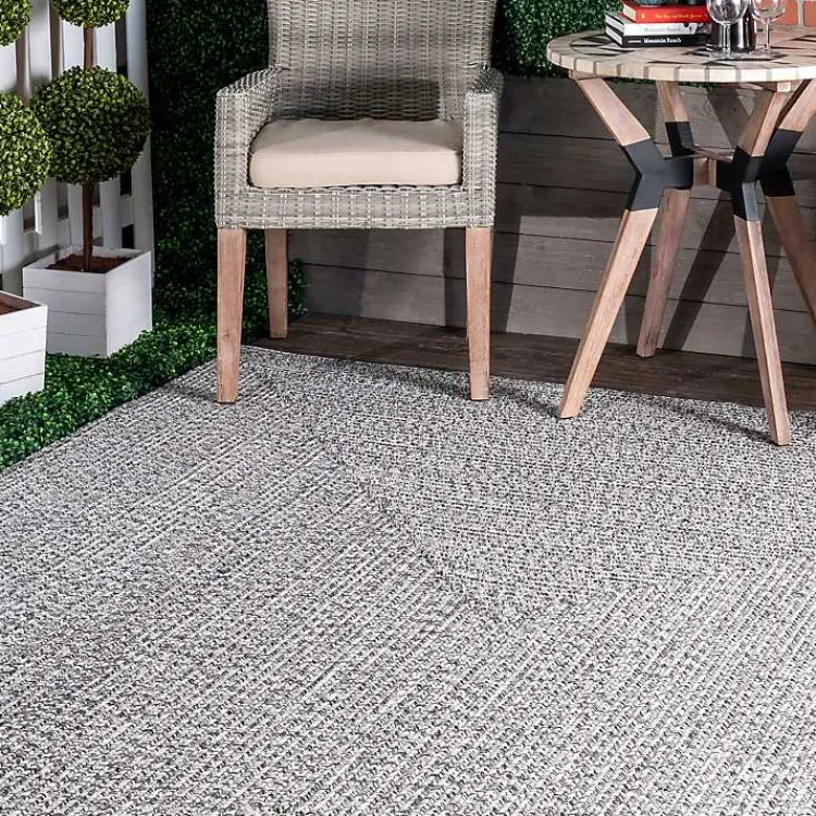 Kirklands Home Braided Lefebvre Area Rug, 12x18 Gray Clearance