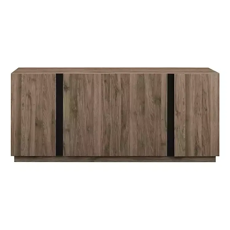 Kirklands Home Gray Brown Modern 2-Door Sideboard Hot