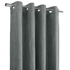 Kirklands Home Bryson Textured Curtain Panel, 95 in. Gray Best