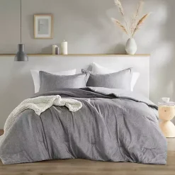 Kirklands Home Chambray 3-pc. King Comforter Set Gray