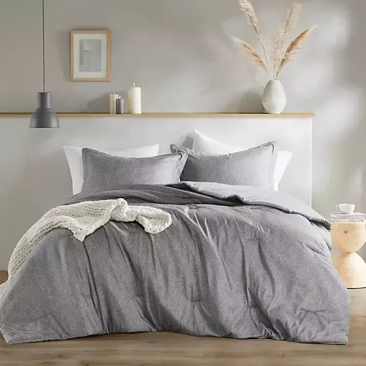 Kirklands Home Chambray 2-pc. Twin/Twin XL Comforter Set Gray Discount