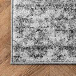 Kirklands Home Gray Distressed Power Loomed Area Rug, 12x15 Hot