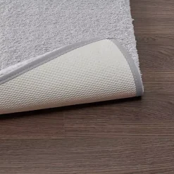 Kirklands Home High Pile Marshmallow Bath Mat, 30 in. Gray New