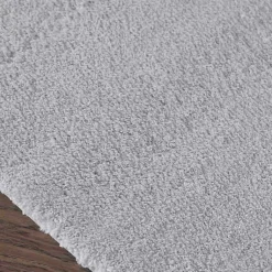Kirklands Home High Pile Marshmallow Bath Mat, 40 in. Gray Best
