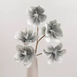 Stems & Bouquets>Kirklands Home Japanese Magnolia Sprays, Set of 2 Gray