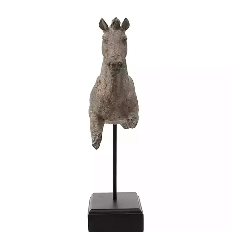 Statues & Figurines>Kirklands Home Gray Legless Horse Statue