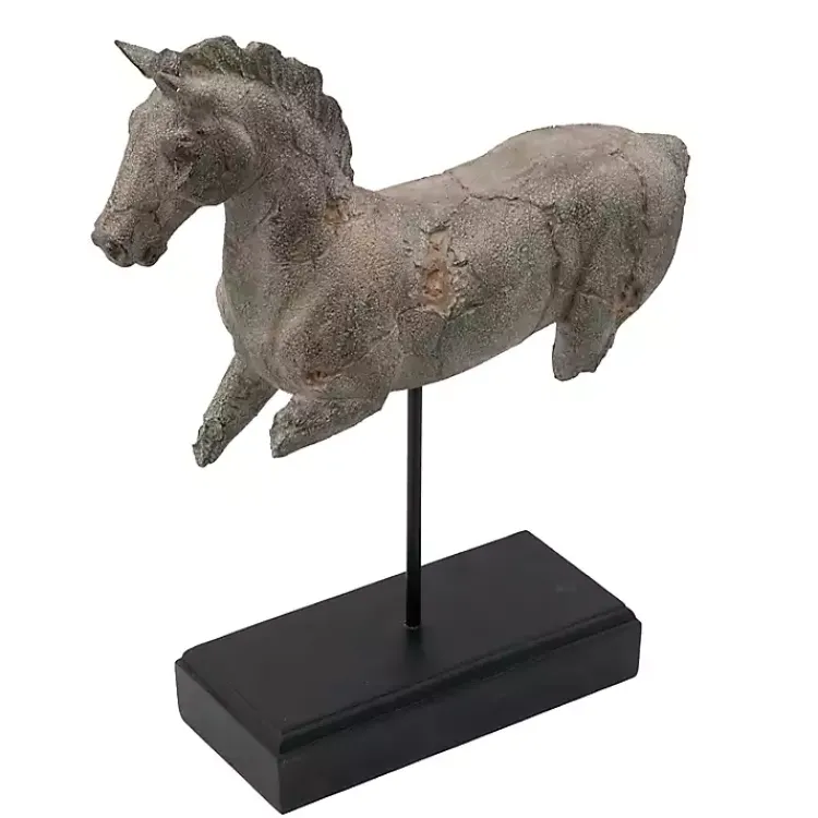 Statues & Figurines>Kirklands Home Gray Legless Horse Statue