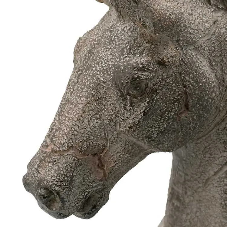 Statues & Figurines>Kirklands Home Gray Legless Horse Statue