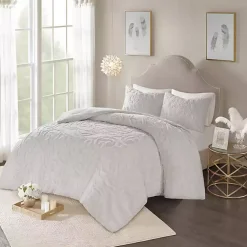 Kirklands Home Medallion California King 3-pc. Comforter Set Gray