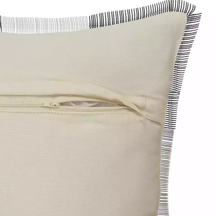 Pillows>Kirklands Home Gray Monochrome Accent Pillow
