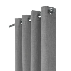 Kirklands Home Newberry Blackout Curtain Panel, 84 in. Gray Clearance