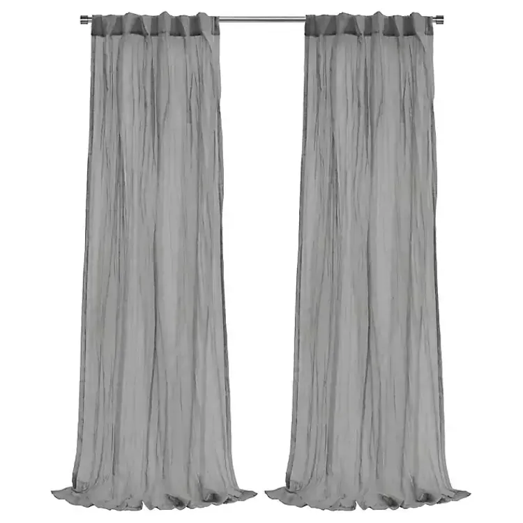 Kirklands Home Paloma Curtain Panel, 63 in. Gray Best