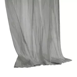 Kirklands Home Paloma Curtain Panel, 95 in. Gray New