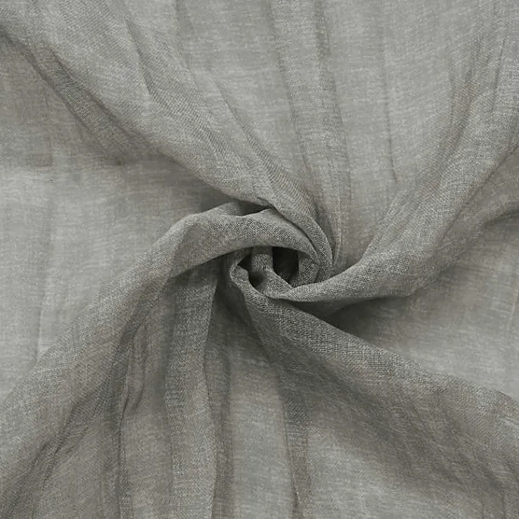 Kirklands Home Paloma Curtain Panel, 95 in. Gray New