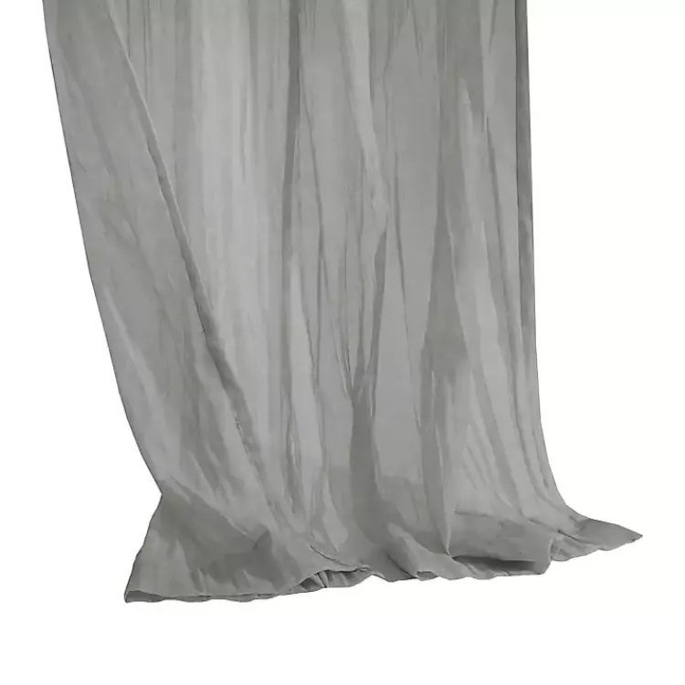 Kirklands Home Paloma Curtain Panel, 108 in. Gray Online
