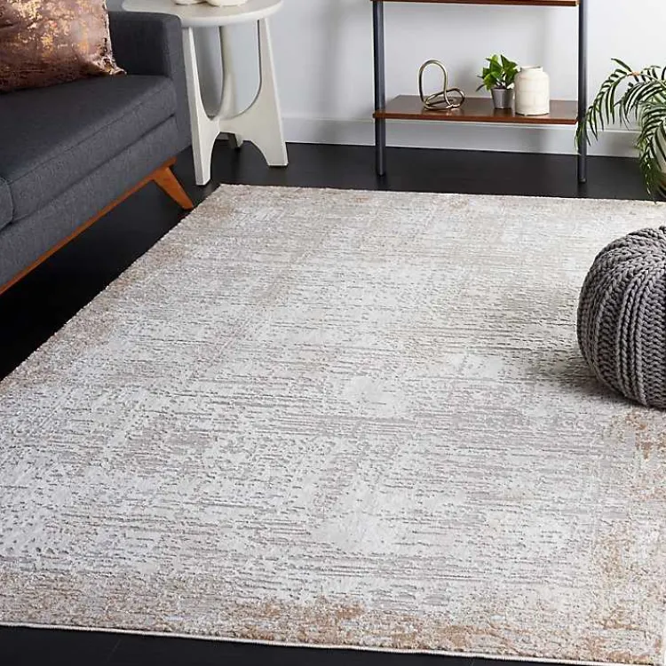 Kirklands Home Gray Parker Textured Area Rug, 5x7 Clearance