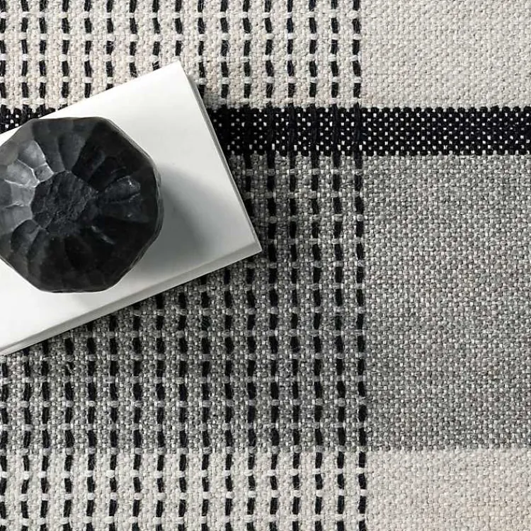 Kirklands Home Portland Emily Henderson x RugsUSA Rug, 4x6 Gray Clearance