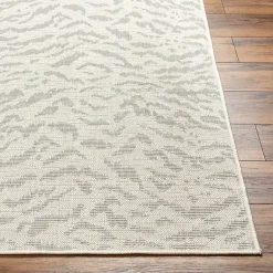 Kirklands Home Gray Ravello Outdoor Rug, 5x7 Best
