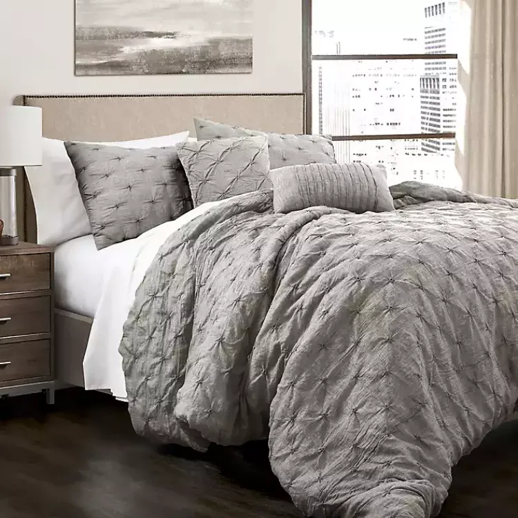 Kirklands Home Ravello 5-pc. Full/Queen Comforter Set Gray Clearance