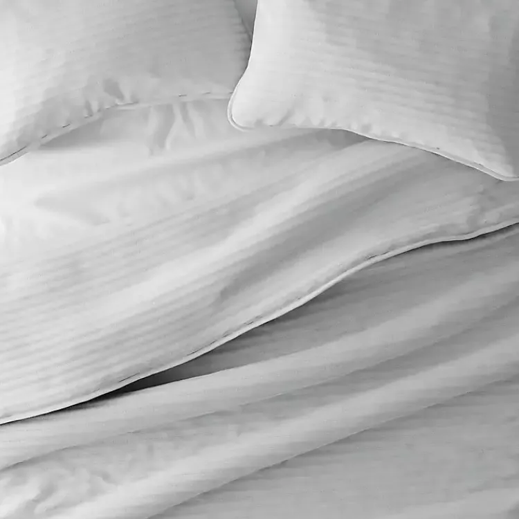 Kirklands Home Stitched Stripes 3-pc. King Quilt Set Gray Hot