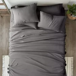 Kirklands Home Ultra Soft 4-pc. Twin Sheet Set Gray Clearance